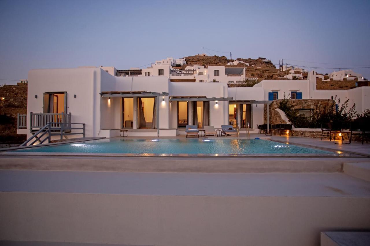 Terra White Seaview Pool Apartments & Suites Mykonos Town Exterior photo