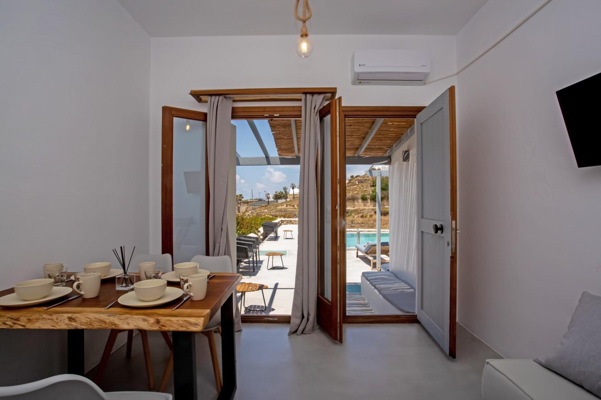 Terra White Seaview Pool Apartments & Suites Mykonos Town Exterior photo